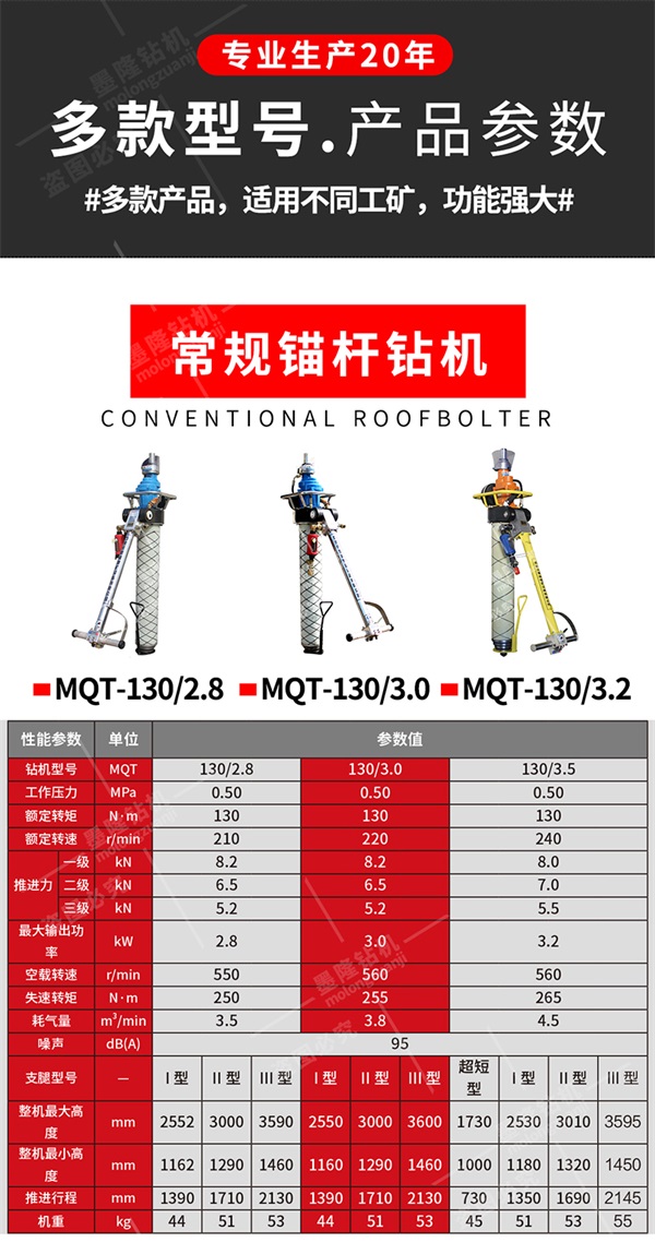 支腿式錨桿鉆機